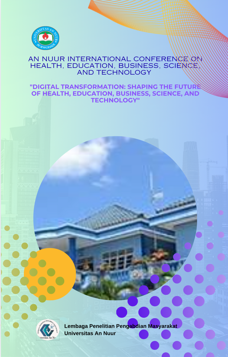 					Lihat Vol 1 No 01 (2025): Book of abstract An Nuur International Conference on Health, business, education, Science and Technology
				